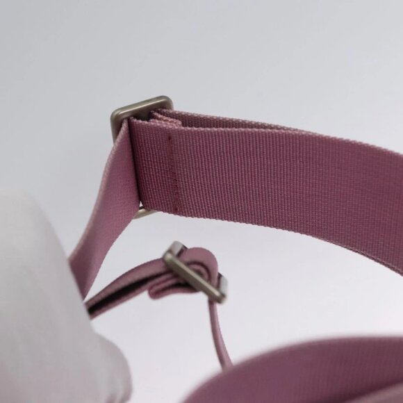 CHANEL New Travel Line Backpack Canvas Pink CC Auth BD376 - Picture 10 of 16